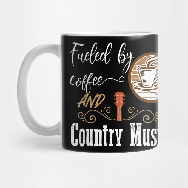 Fueled by coffee and country music. by OCEAN ART SHOP